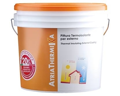 ATRIATHERMIKA PITTURA TERMOISOLANTE PER ESTERNI - PITTURA TERMOISOLANTE PER  ESTERNI