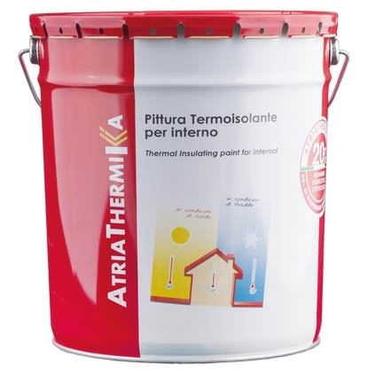 ATRIATHERMIKA PITTURA TERMOISOLANTE PER INTERNI - PITTURA TERMOISOLANTE PER  INTERNI | Colorificio ATRIA - Pitture e vernici per la casa e l'industria