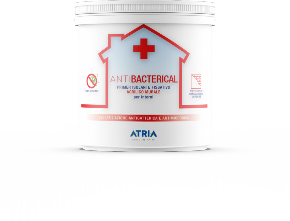 Antibacterical Primer Primer Isolante Fissativo Acrilico Murale Colorificio Atria Pitture E Vernici Per La Casa E L Industria