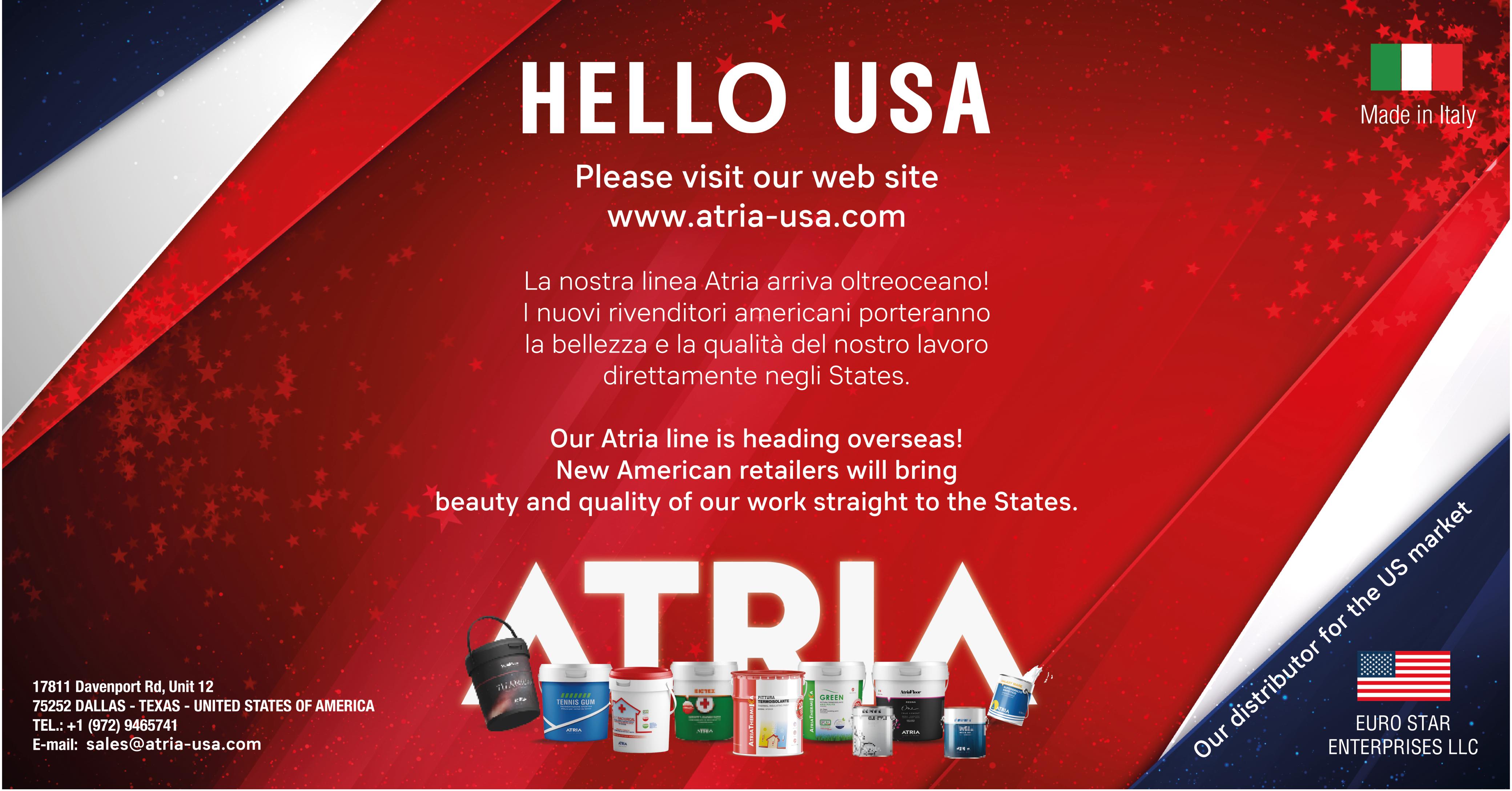 NEW DISTRIBUTOR: USA
